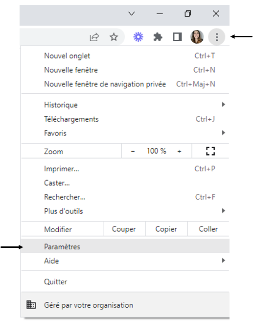 Traduction dans Chrome et Microsoft Edge Prextra